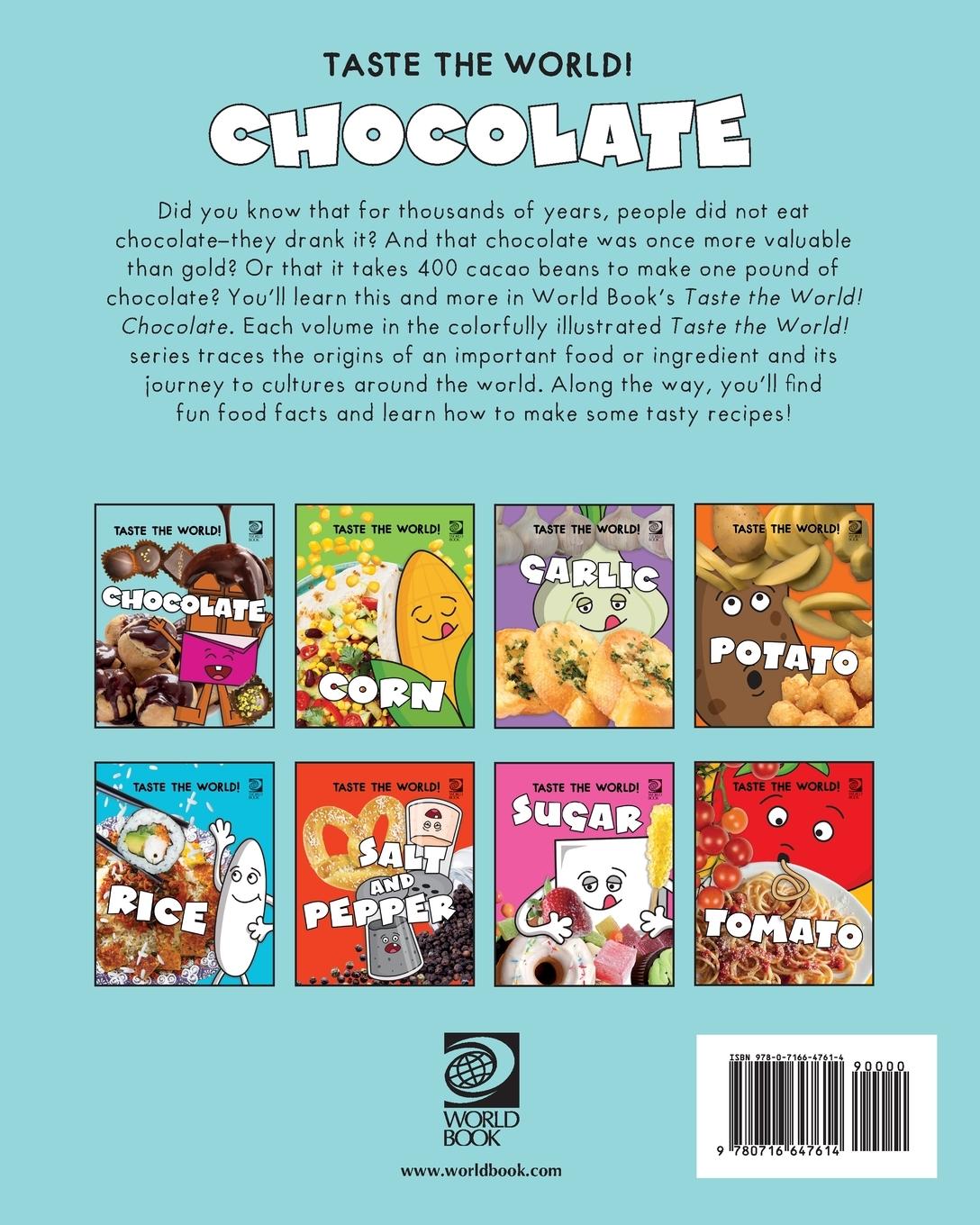 Rückseitencover Taste the World! Chocolate