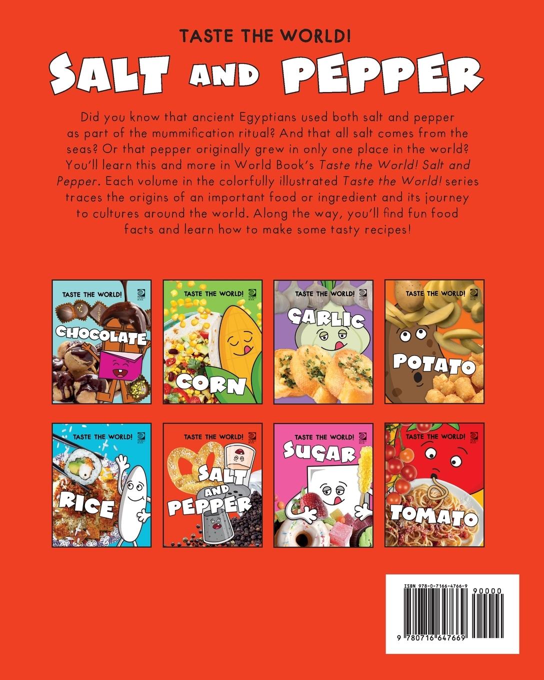 Rückseitencover Taste the World! Salt and Pepper