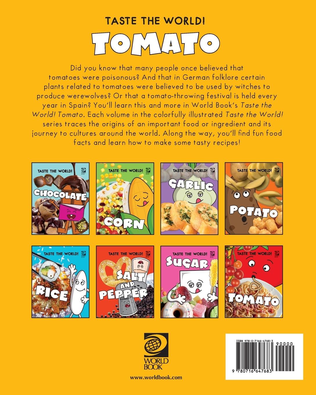 Rückseitencover Taste the World! Tomato