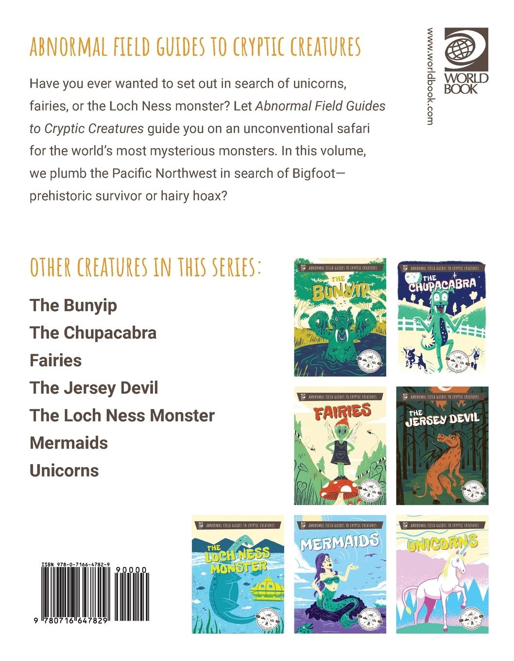 Rückseitencover Abnormal Field Guides to Cryptic Creatures