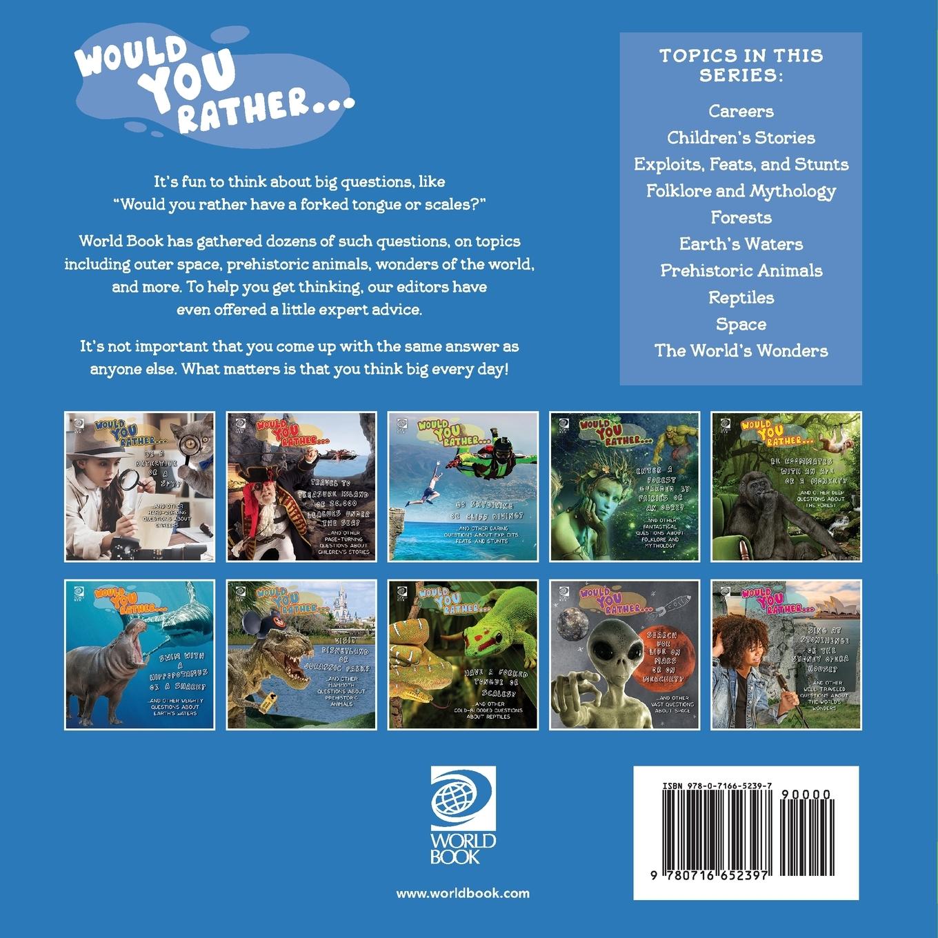 Rückseitencover Would You Rather... Have a Forked Tongue or Scales? ...and other cold-blooded questions about reptiles