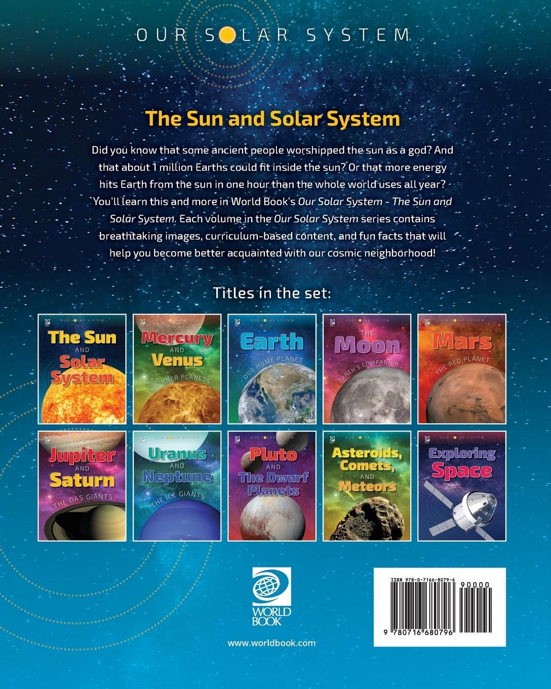 Rückseitencover Our Solar System: The Sun and Solar System