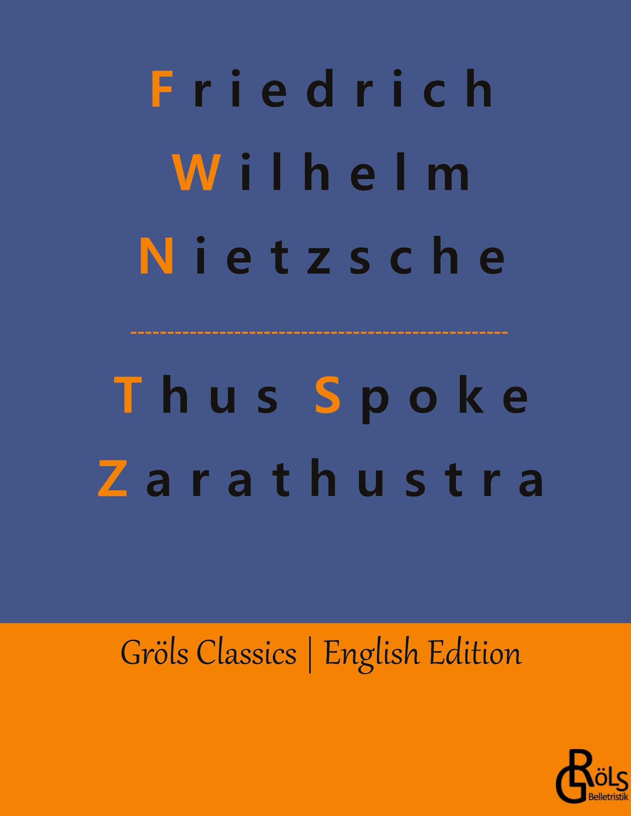 Vorderes Coverbild Thus Spoke Zarathustra