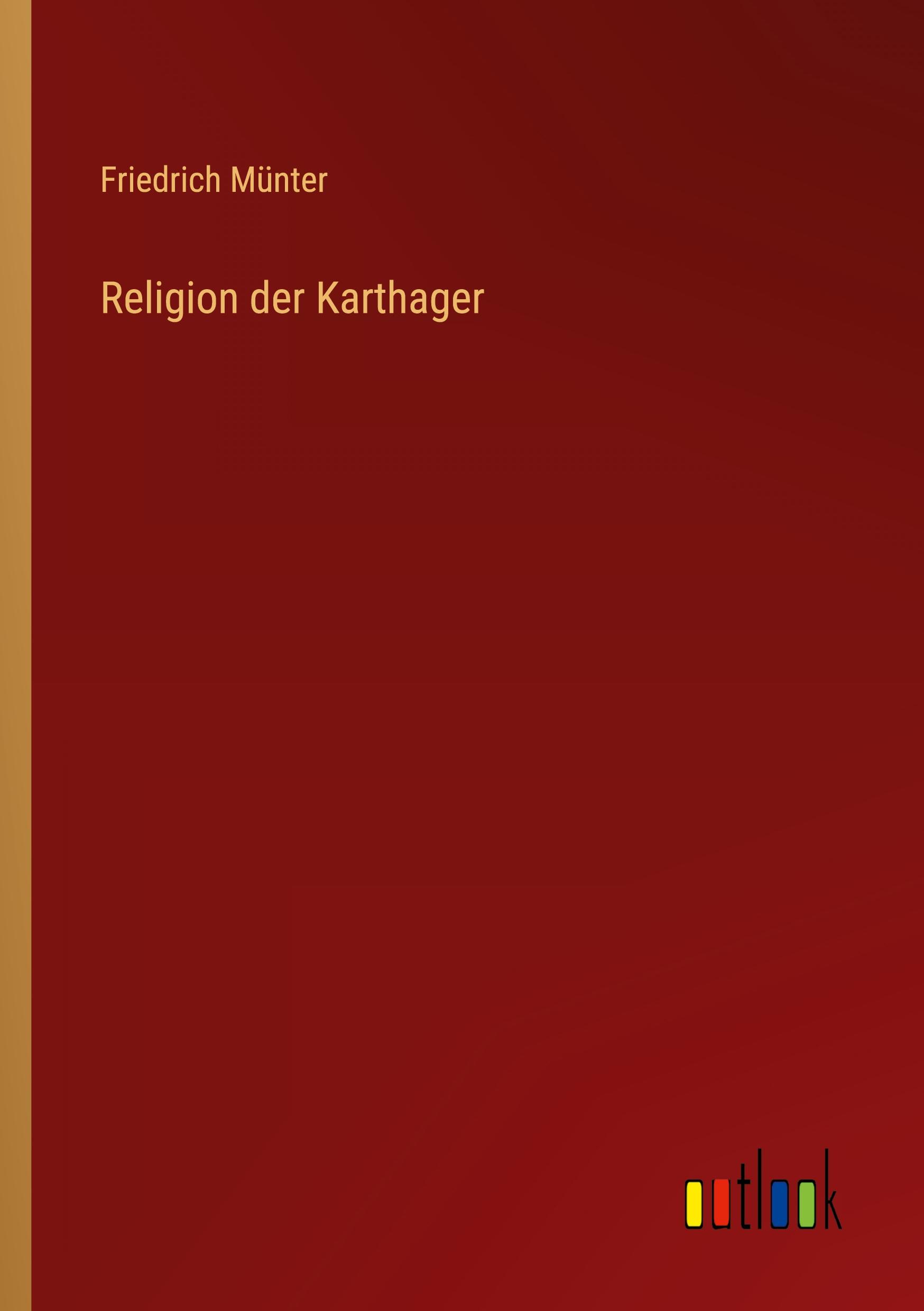 Vorderes Coverbild Religion der Karthager