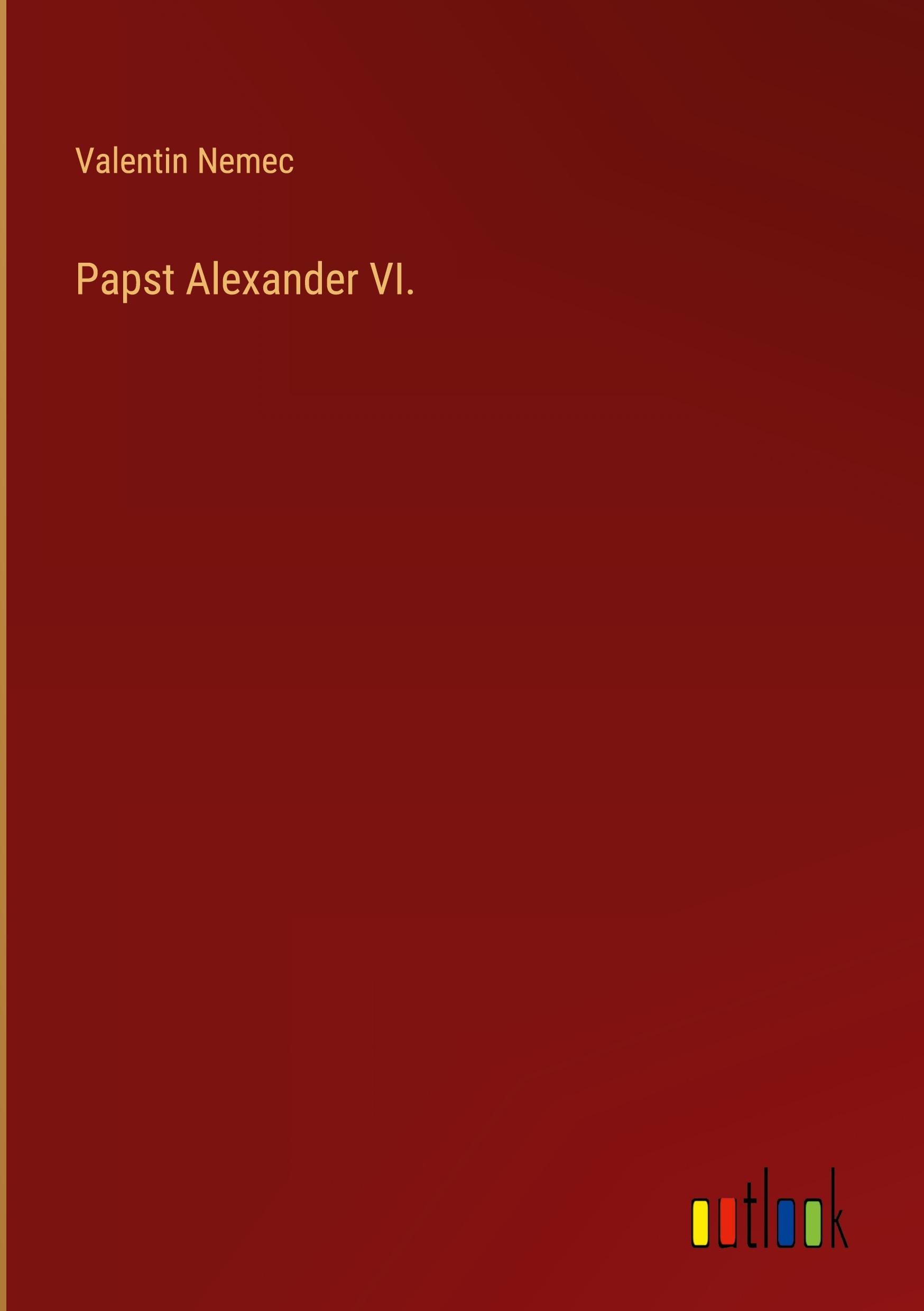 Vorderes Coverbild Papst Alexander VI.