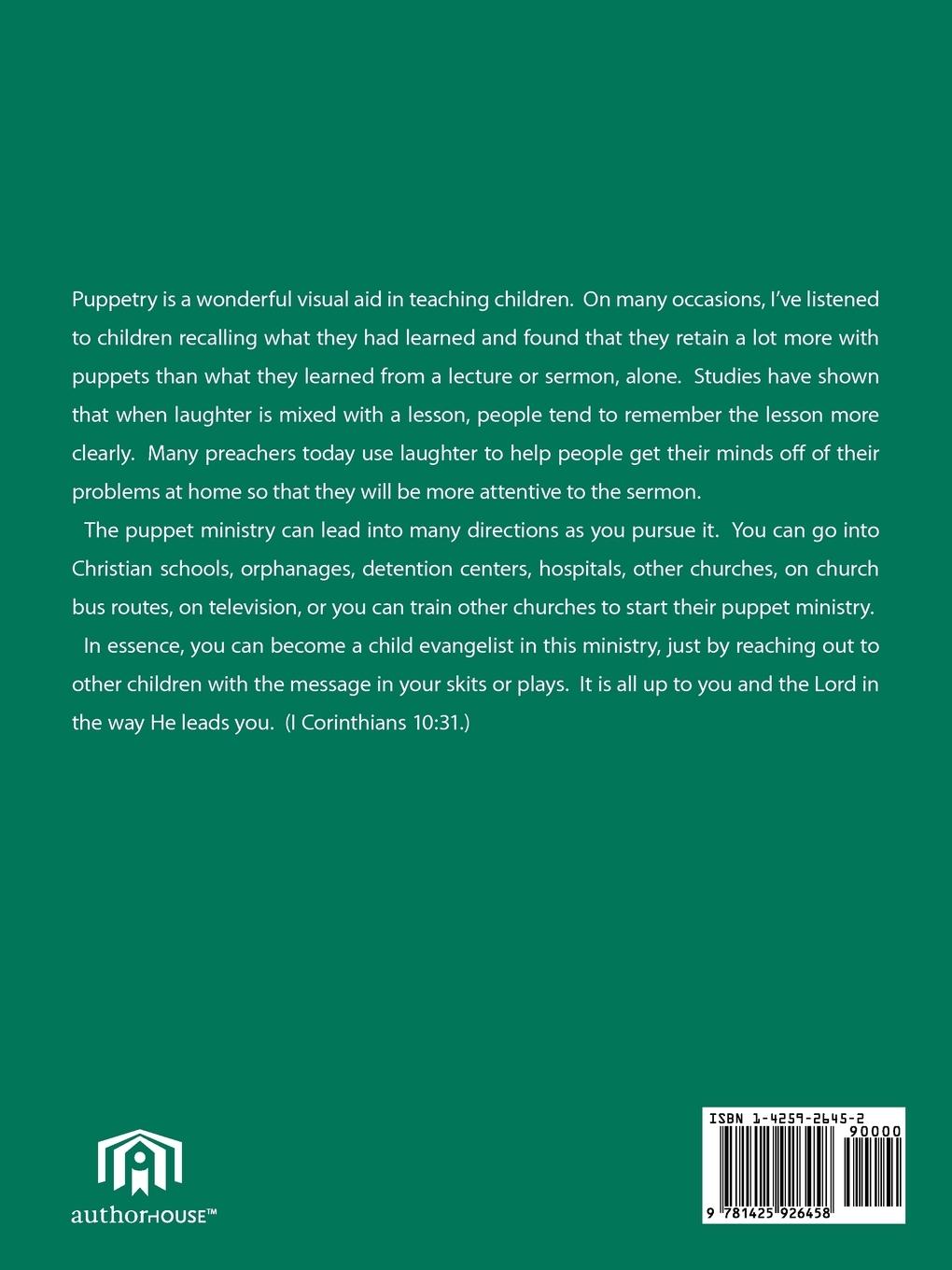 Rückseitencover Puppetry Handbook for Christian Leaders