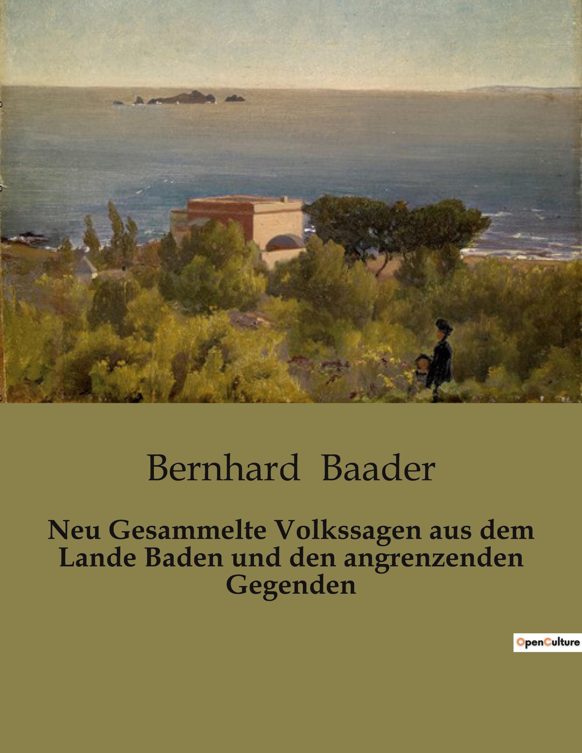 Vorderes Coverbild Neu Gesammelte Volkssagen aus dem Lande Baden und den angrenzenden Gegenden