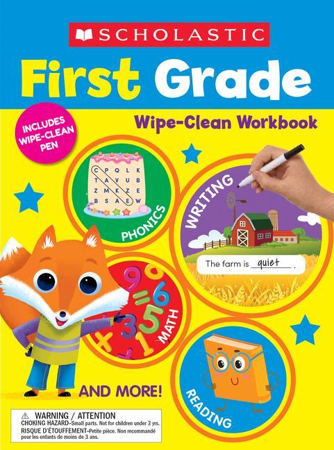 Vorderes Coverbild Scholastic First Grade Wipe-Clean Workbook