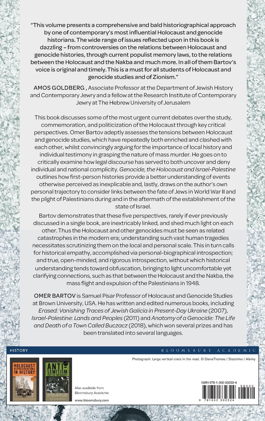 Rückseitencover Genocide, the Holocaust and Israel-Palestine