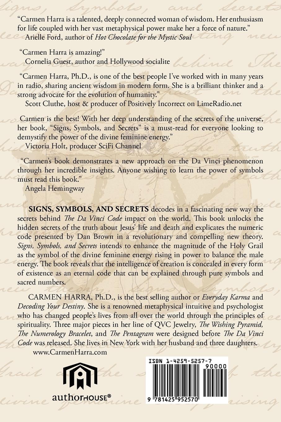 Rückseitencover Signs Symbols and Secrets