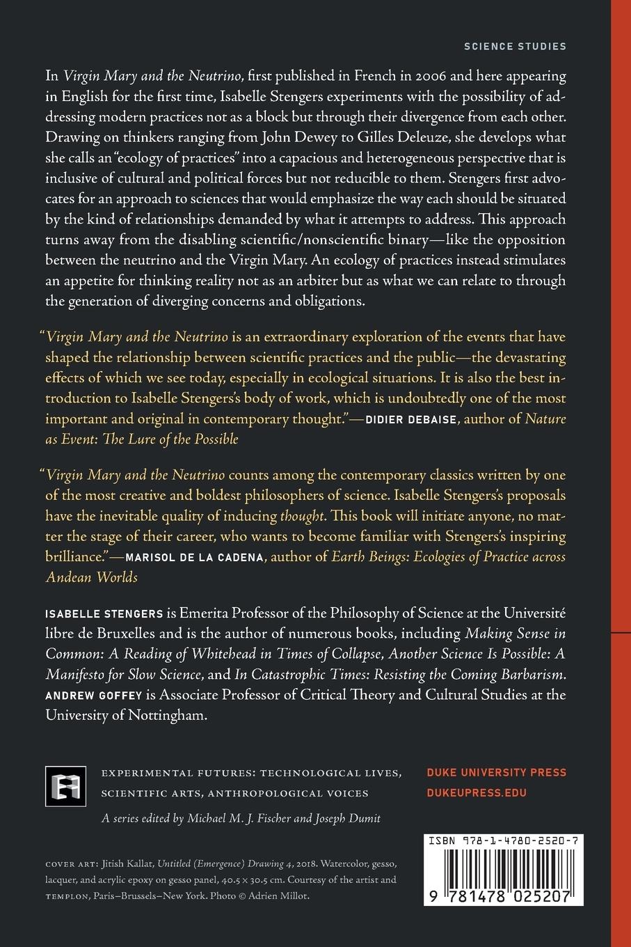 Rückseitencover Virgin Mary and the Neutrino