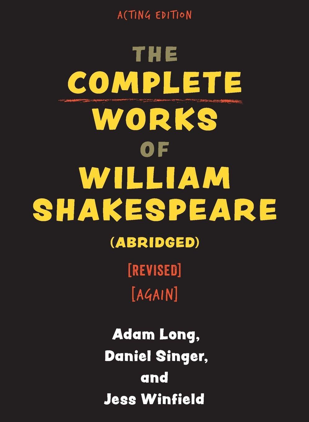 Vorderes Coverbild Complete Works of William Shakespeare (abridged) [revised] [again]
