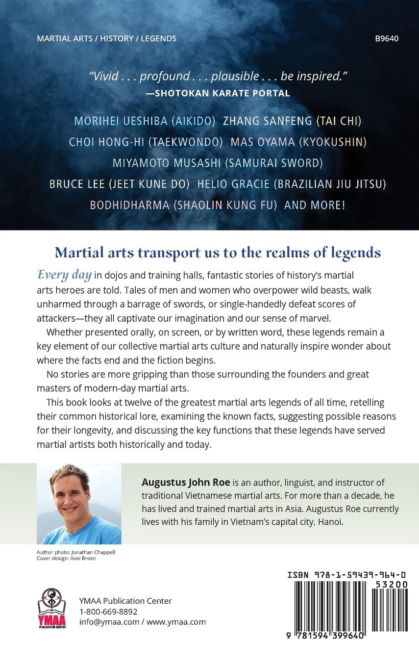 Rückseitencover Legendary Masters of the Martial Arts