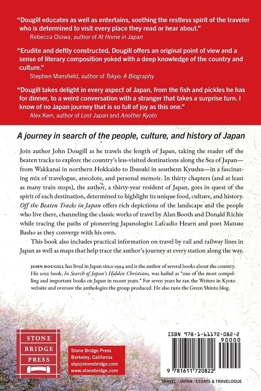 Rückseitencover Off the Beaten Tracks in Japan