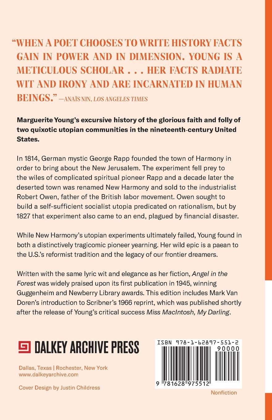 Rückseitencover Angel in the Forest