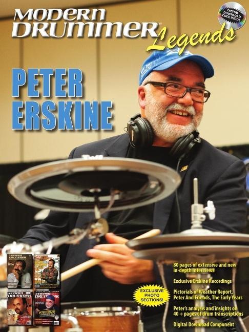 Vorderes Coverbild Modern Drummer Legends: Peter Erskine - Book with Exclusive Erskin Recordings, Interviews and Photos