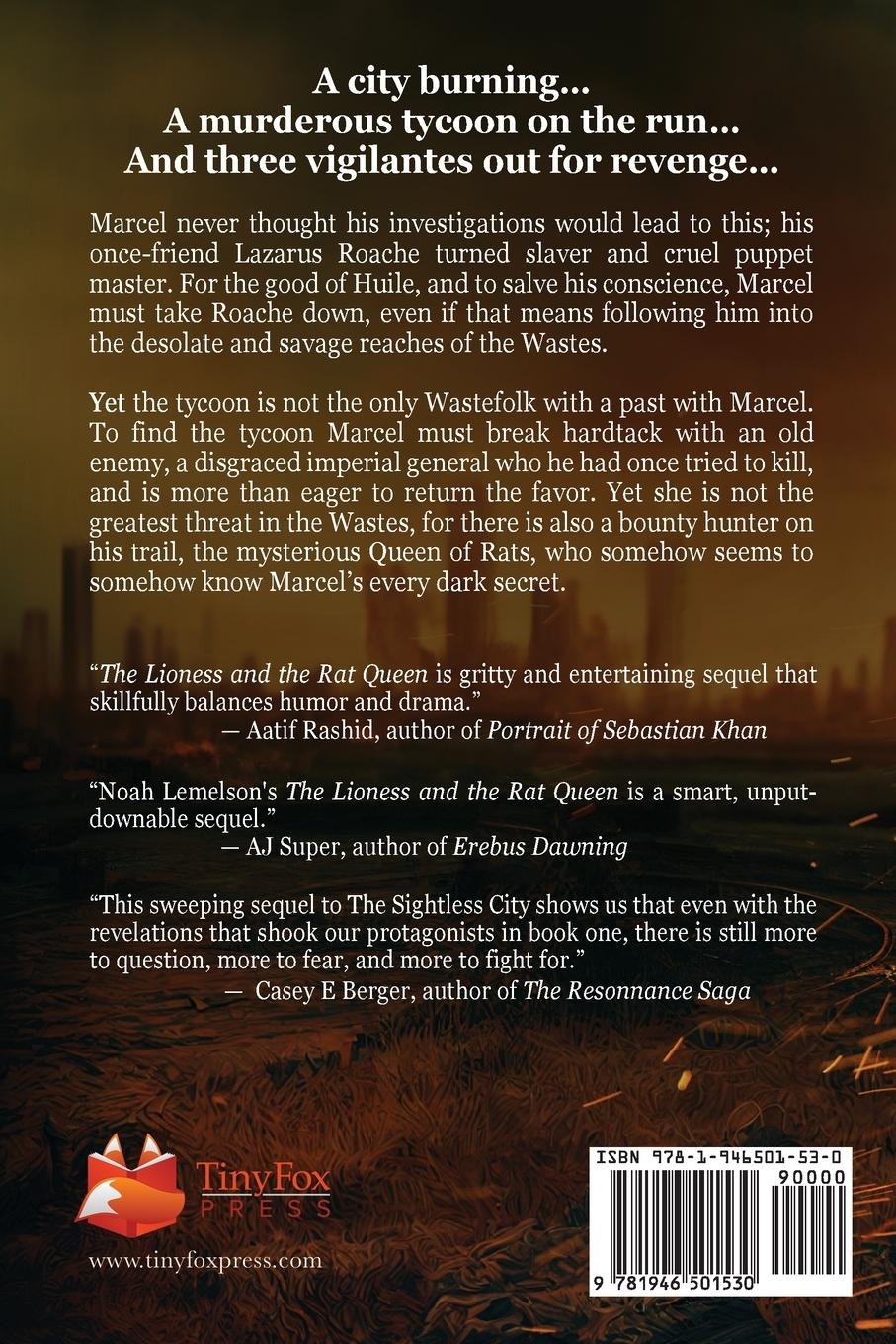 Rückseitencover The Lioness and the Rat Queen