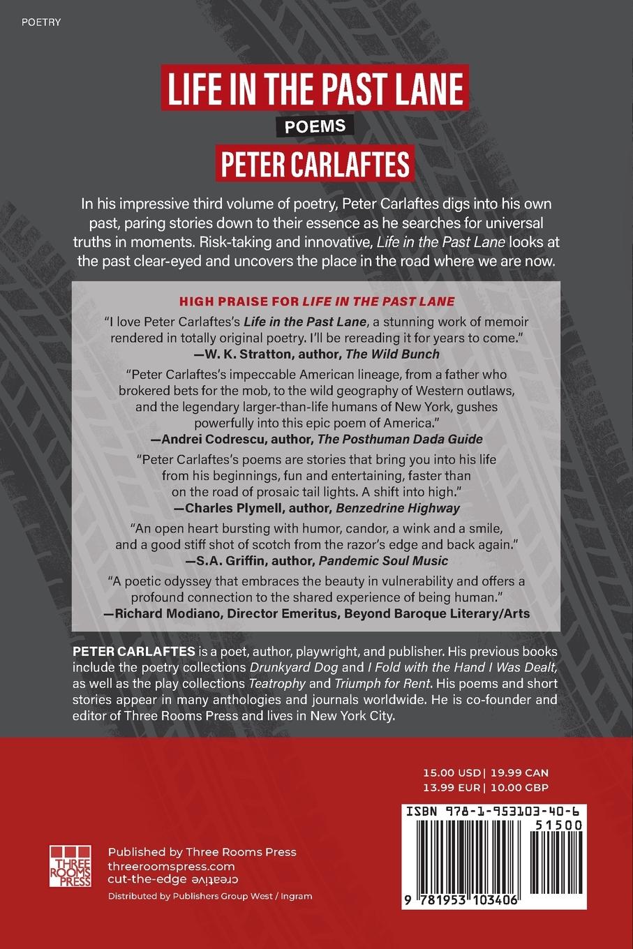 Rückseitencover Life in the Past Lane