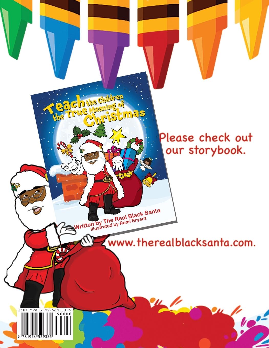 Rückseitencover Color and Teach the Children the True Meaning of Christmas