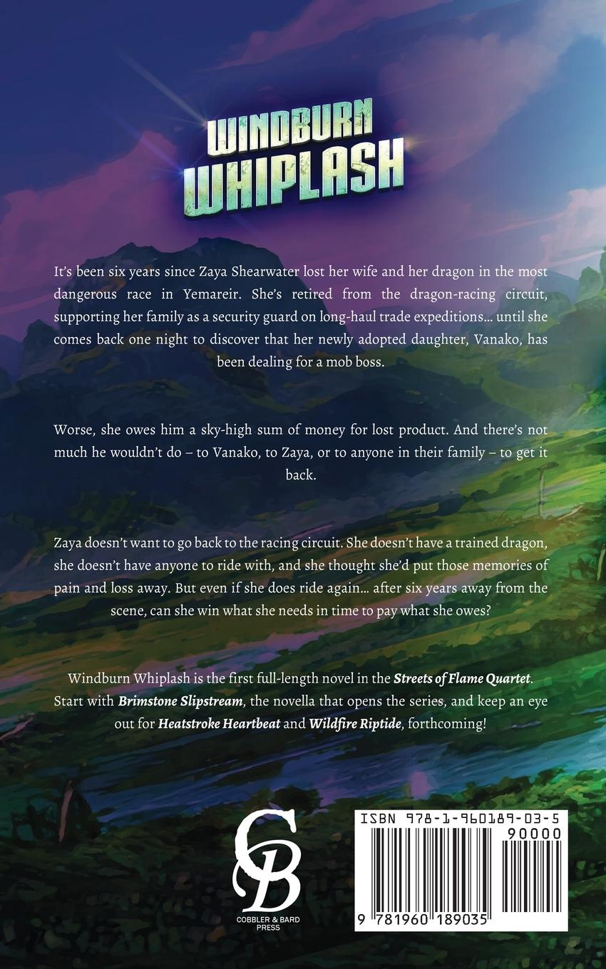 Rückseitencover Windburn Whiplash