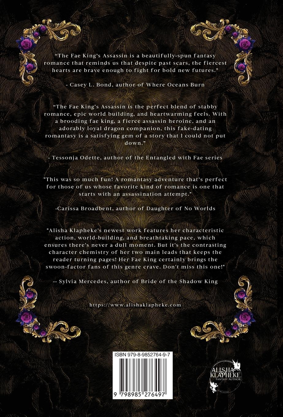 Rückseitencover The Fae King's Assassin
