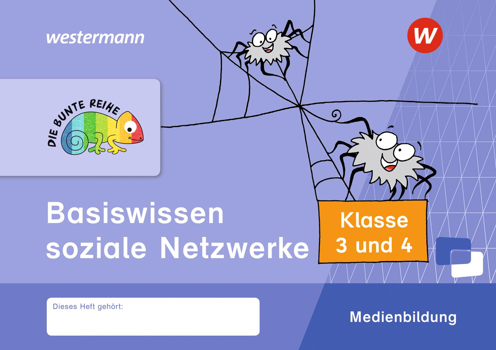 Vorderes Coverbild DIE BUNTE REIHE - Medienbildung 3 / 4.Basiswissen soziale Netzwerke Klasse 3/4