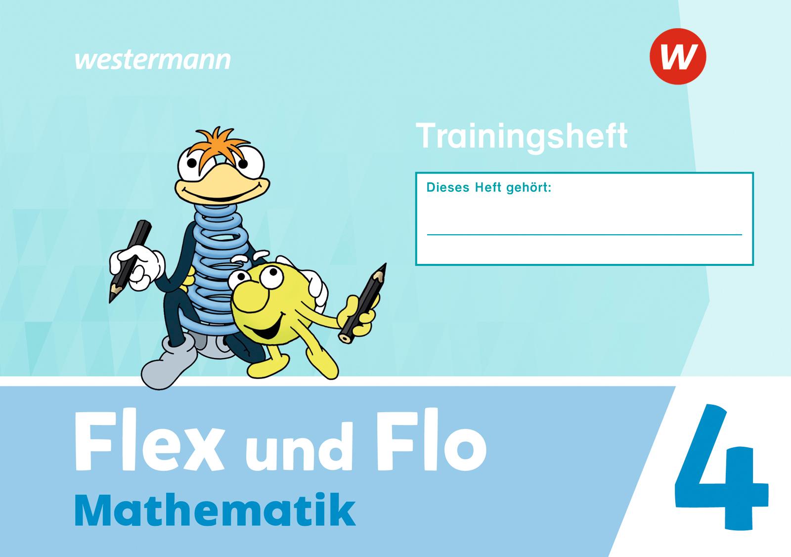 Vorderes Coverbild Flex und Flo 4. Trainingsheft