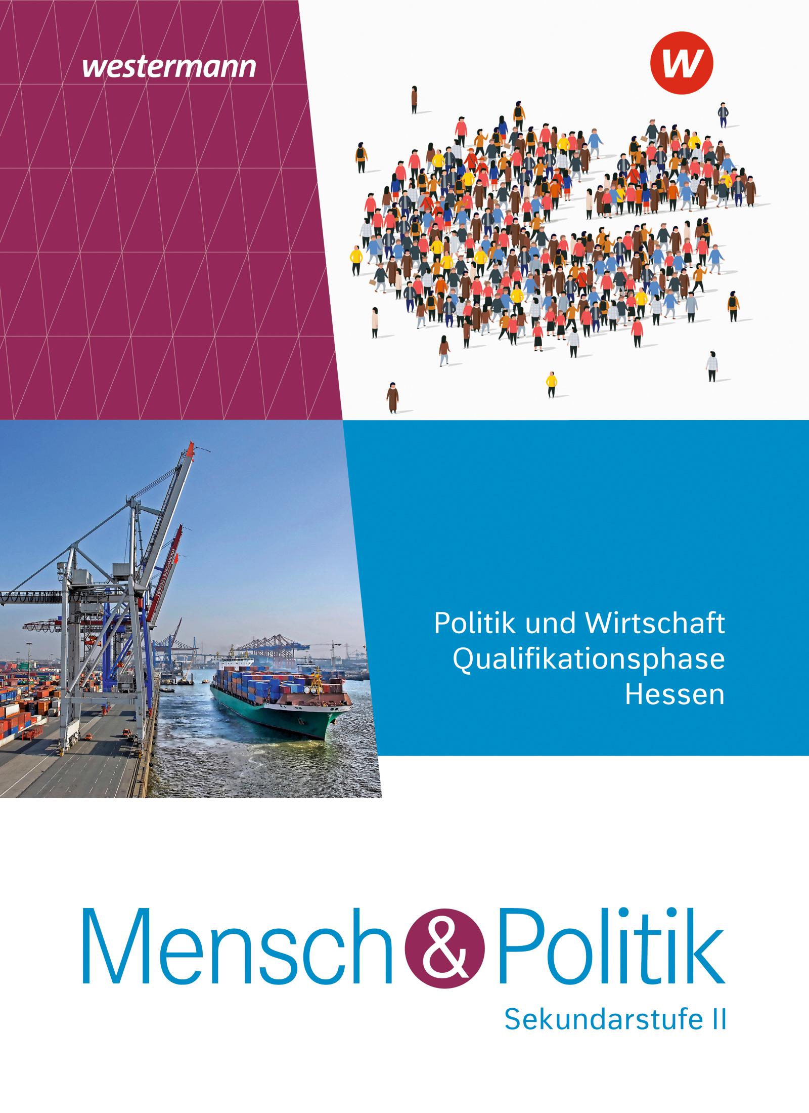 Vorderes Coverbild Mensch und Politik SII Schulbuch.  Qualifikationsphase. Für Hessen
