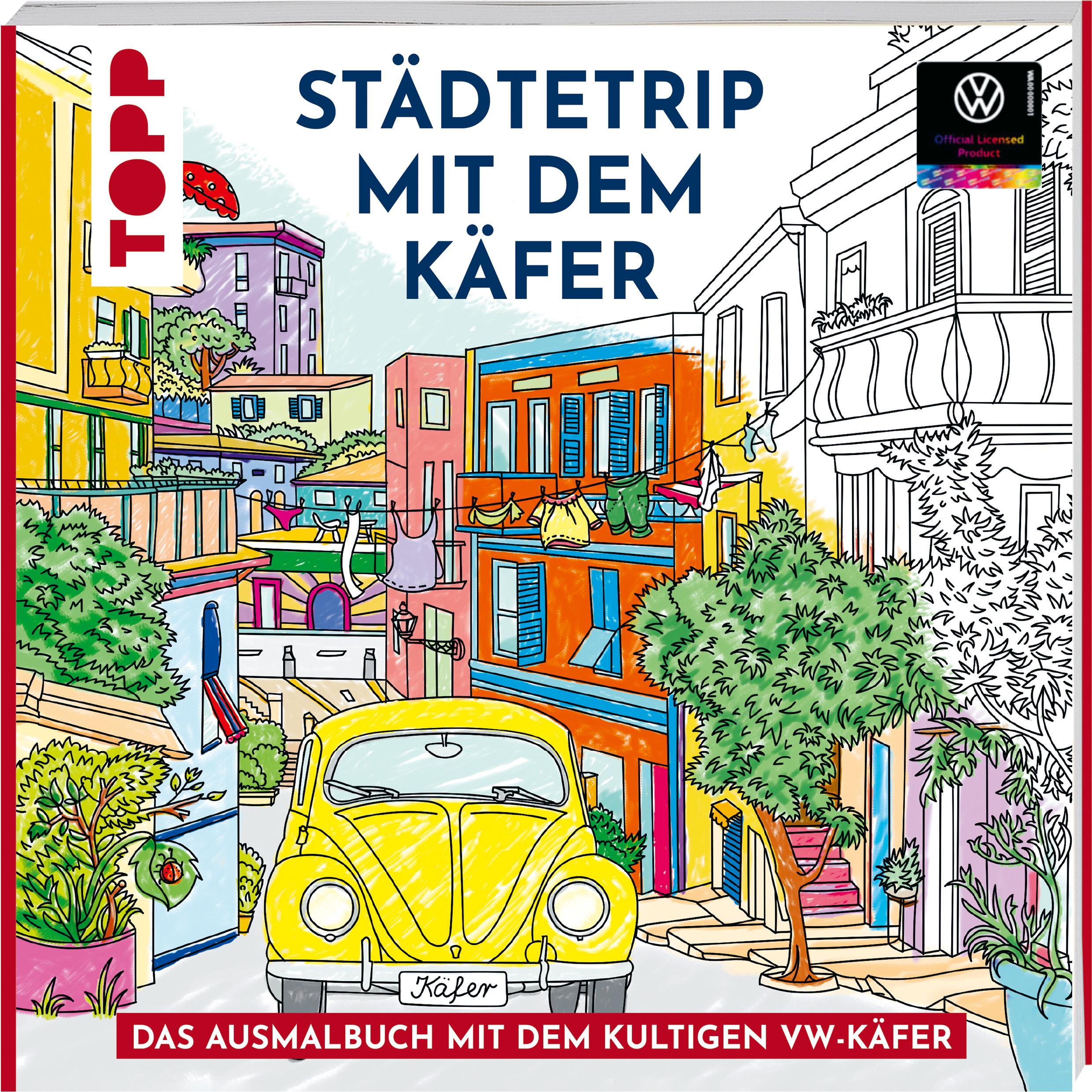 Vorderes Coverbild Colorful World - Städtetrip mit dem VW-Käfer