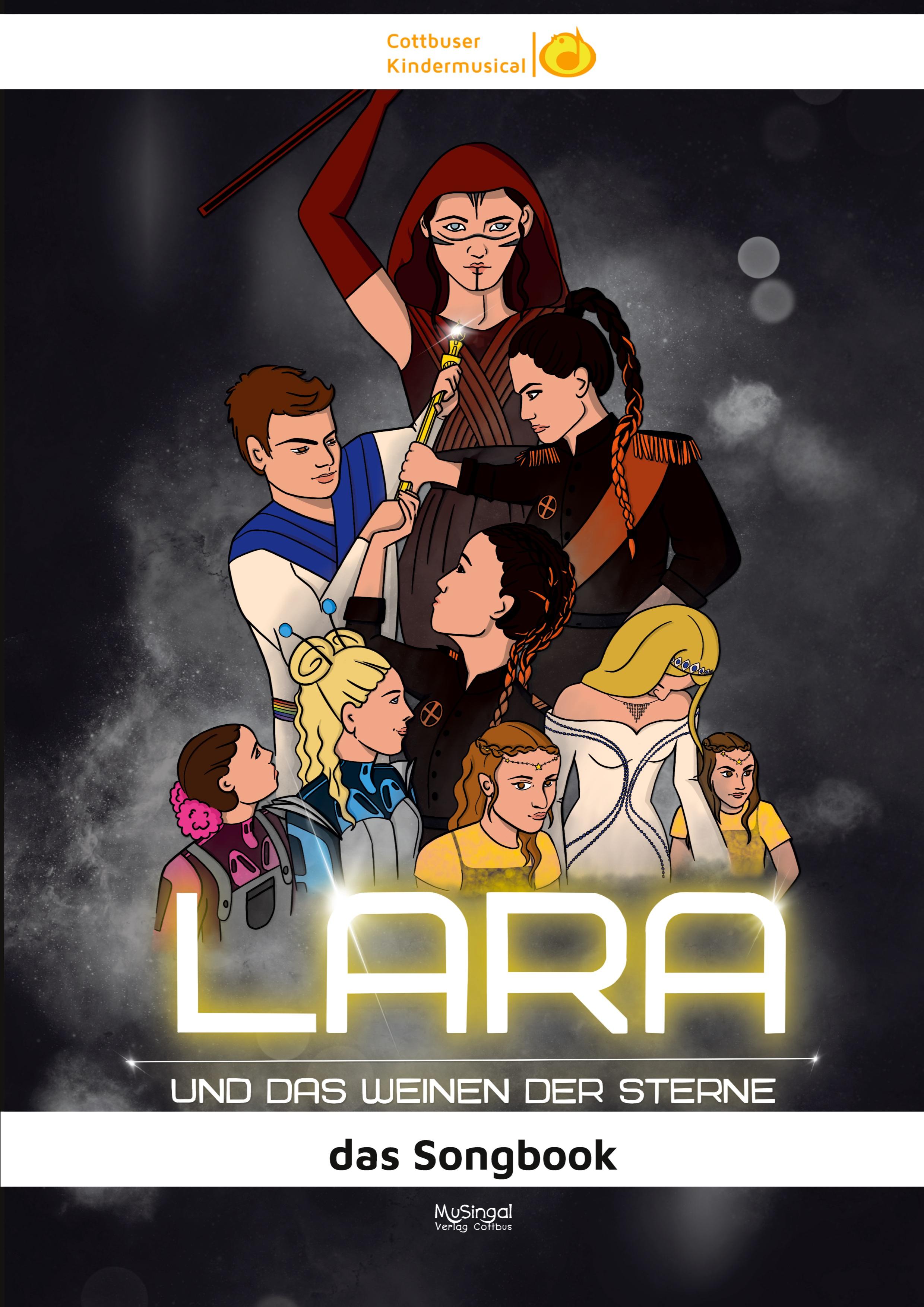 Vorderes Coverbild LARA und das Weinen der Sterne