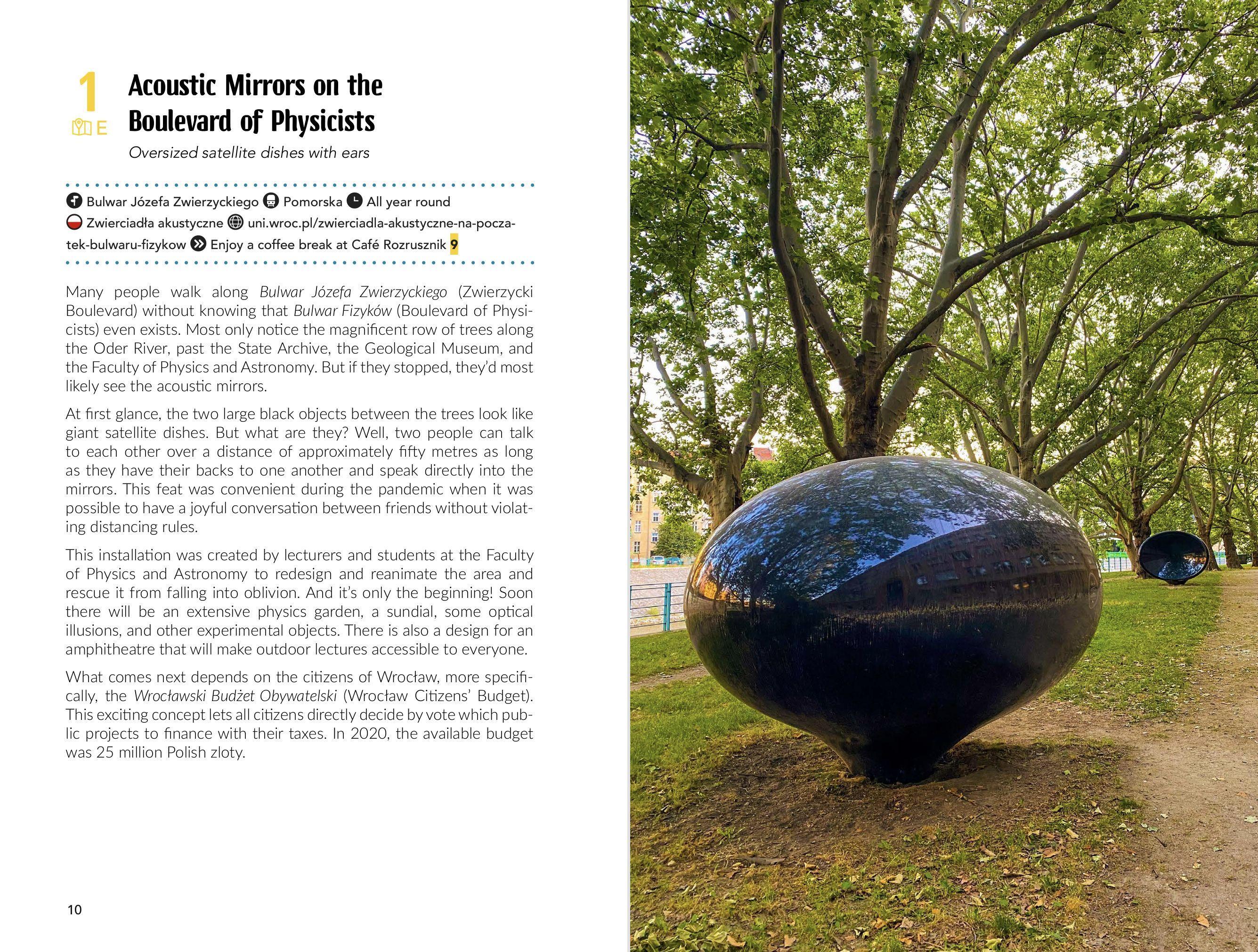 Beispielinhalt (Bild) Wroclaw: An alternative guide to 100 extraordinary places