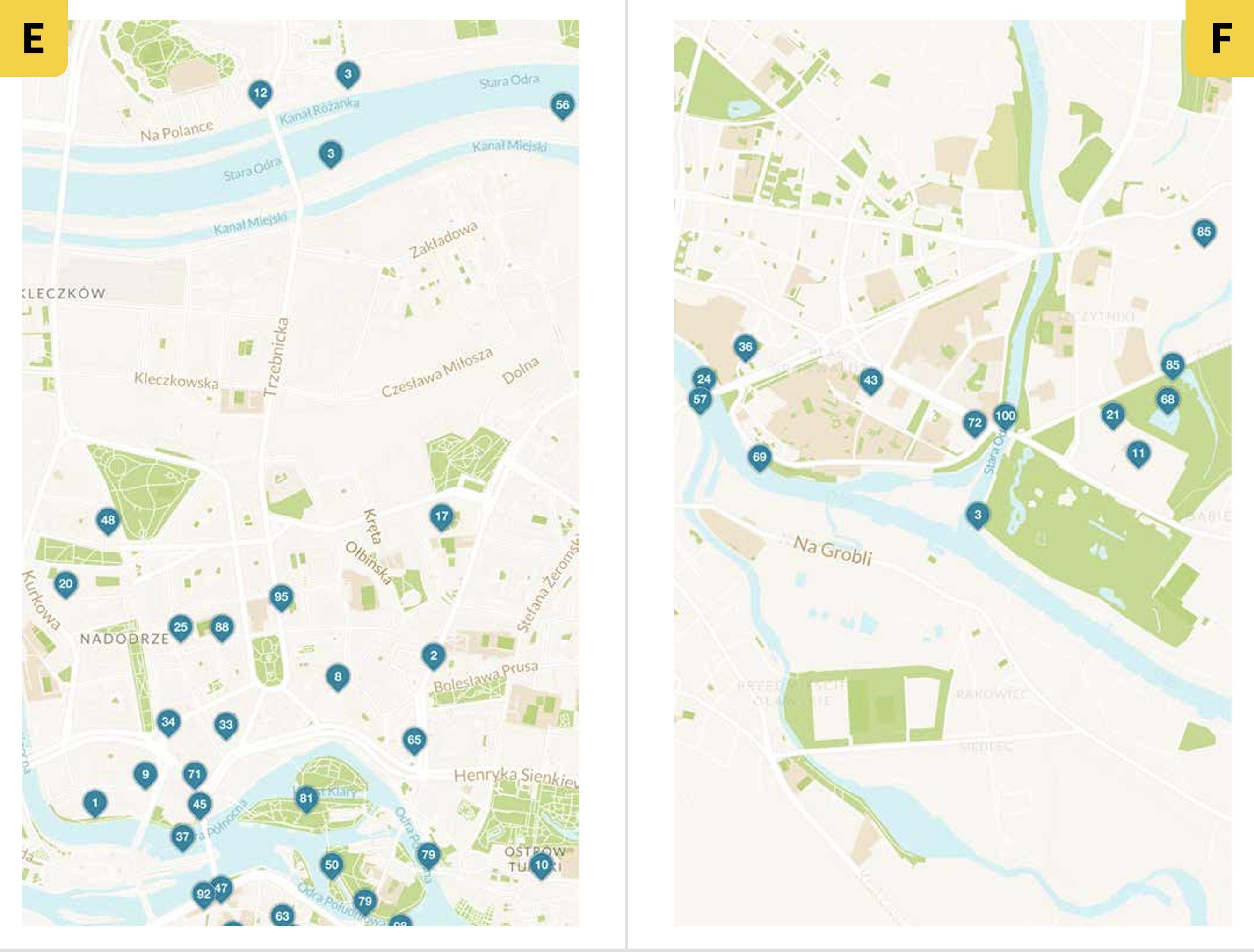 Beispielinhalt (Bild) Wroclaw: An alternative guide to 100 extraordinary places