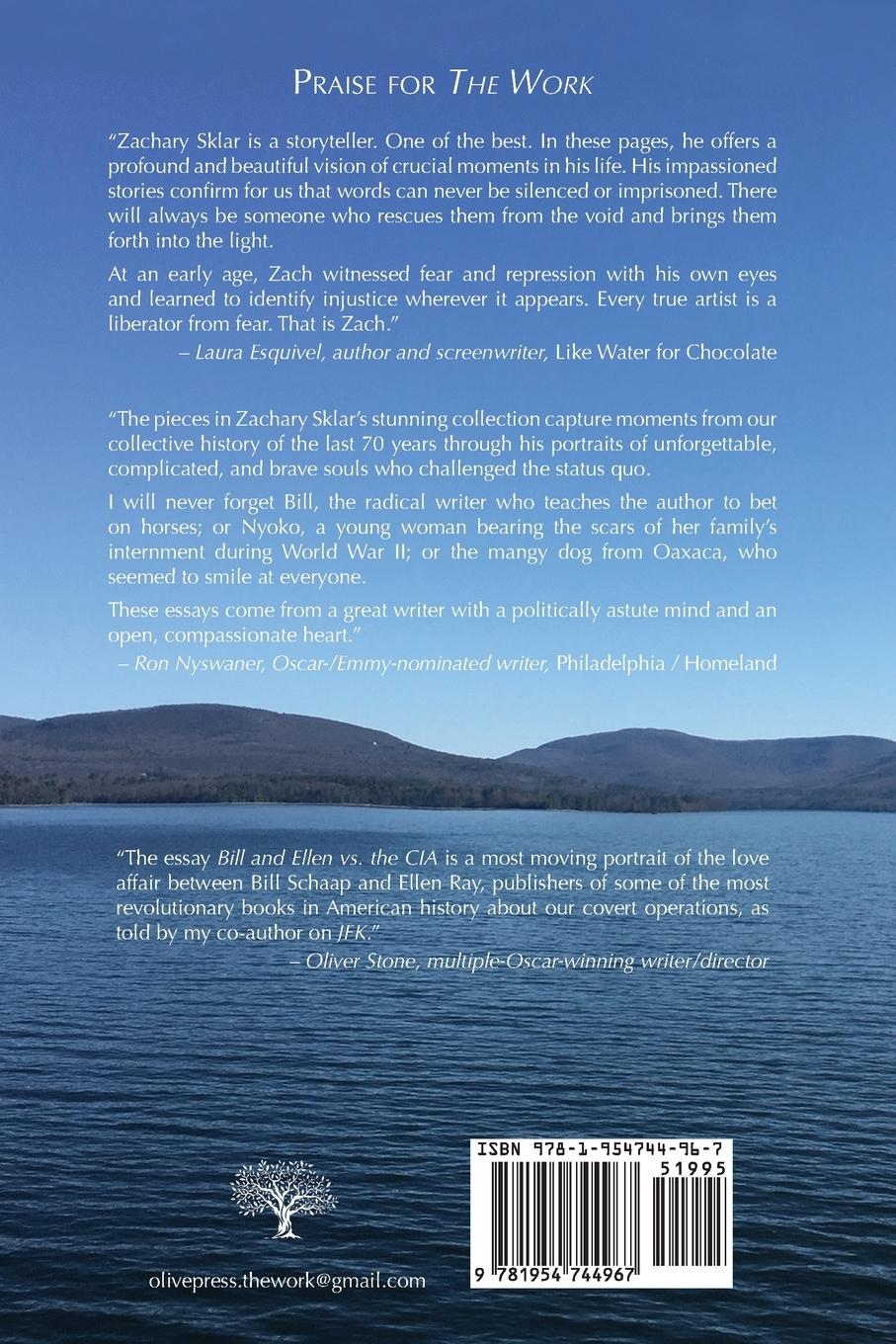 Rückseitencover The Work