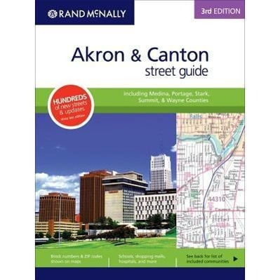 Vorderes Coverbild Street Guide 3ed Akron / Canton Oh