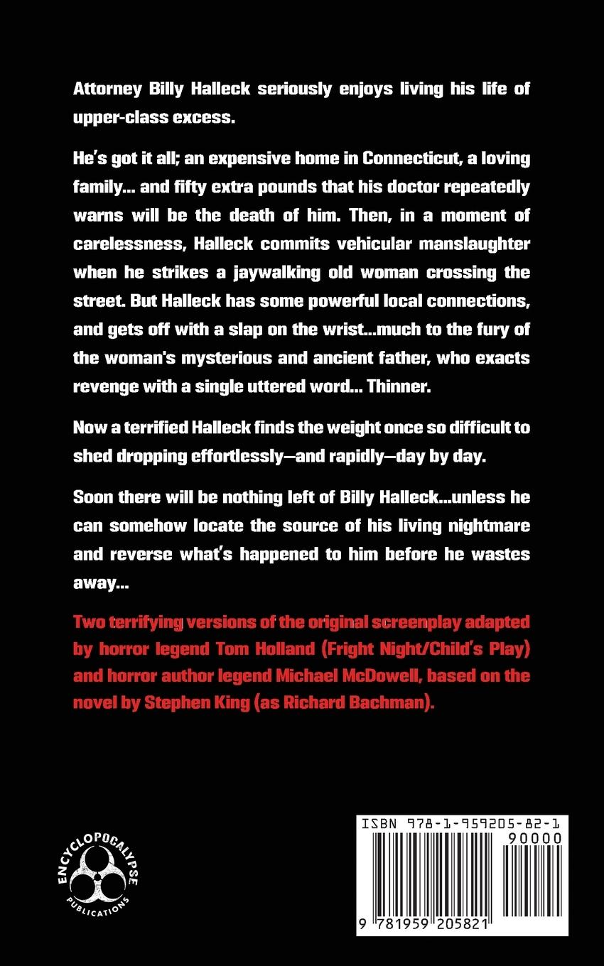 Rückseitencover Stephen King's Thinner