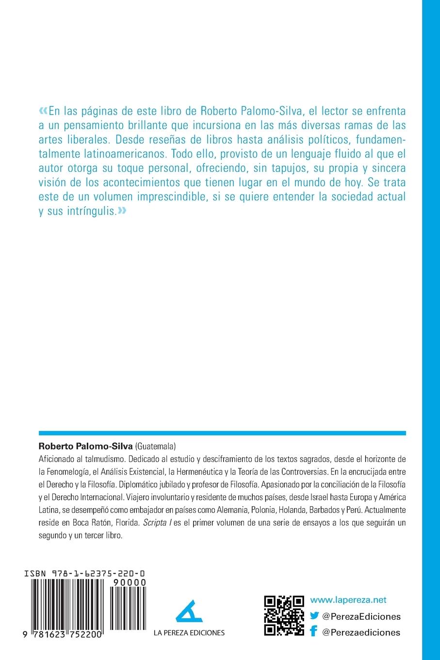 Rückseitencover Scripta I