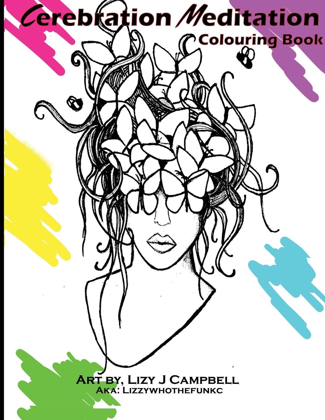 Vorderes Coverbild Cerebration Meditation Adult Coloring Book