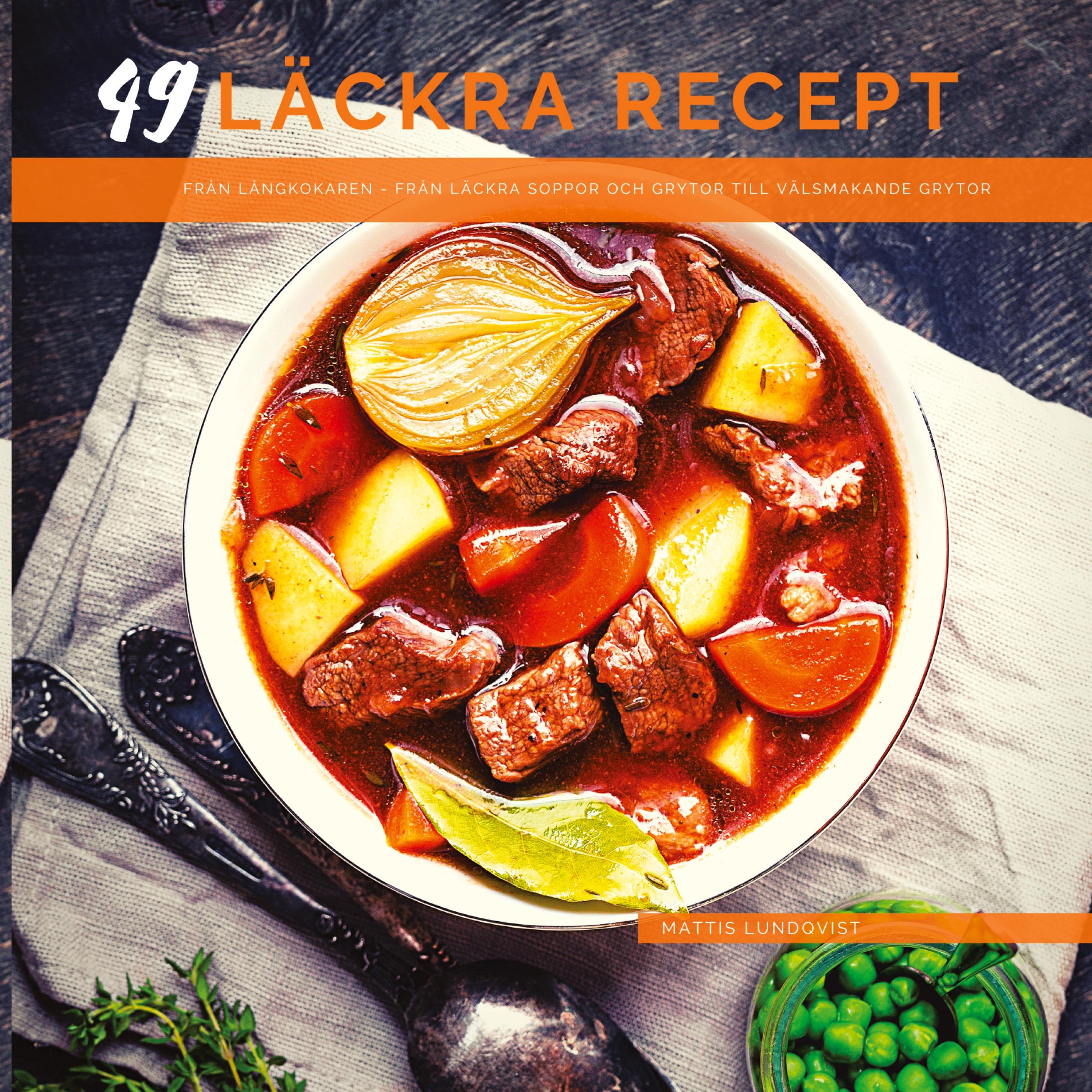 Vorderes Coverbild 49 läckra recept från långkokaren