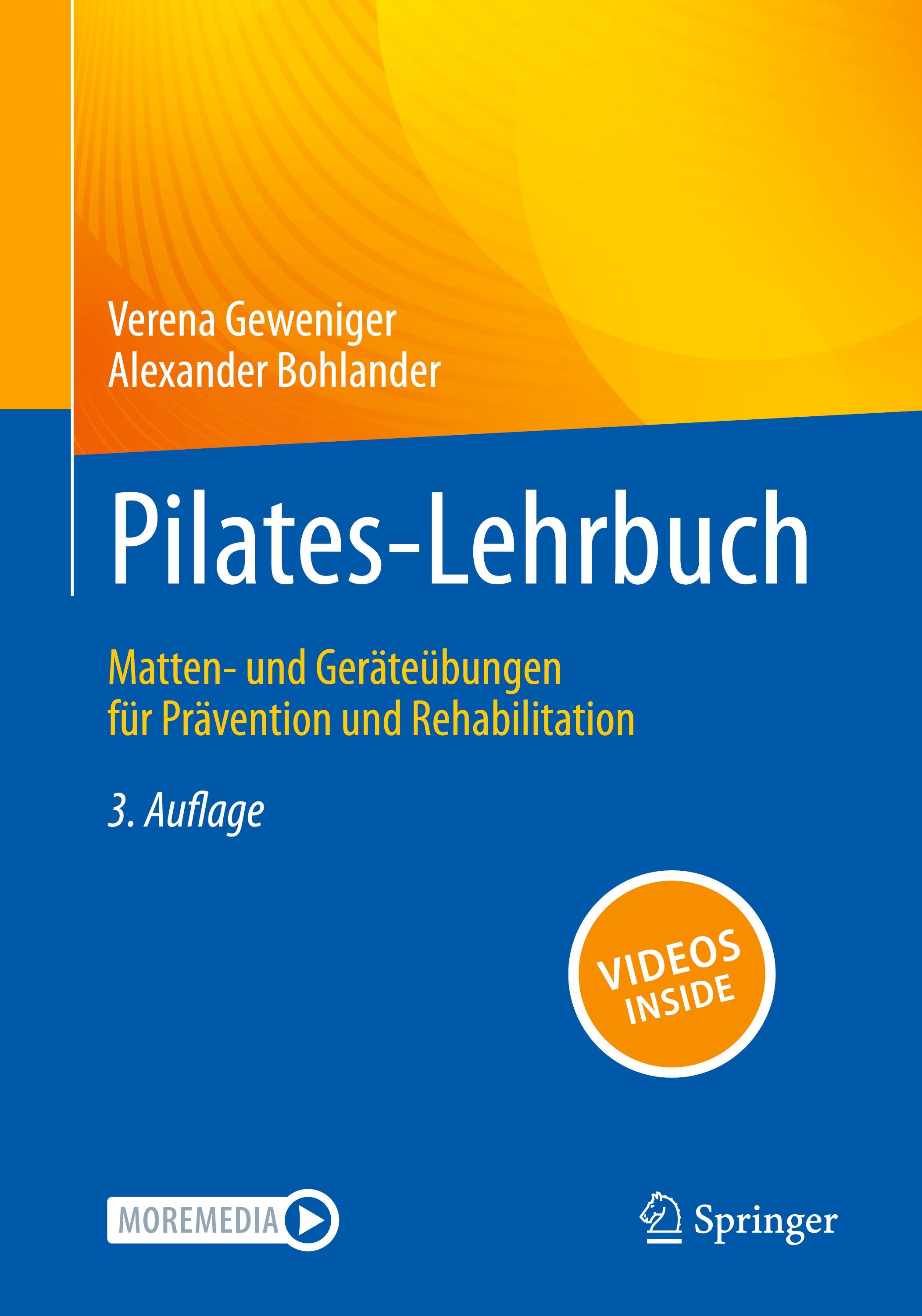 Vorderes Coverbild Pilates-Lehrbuch
