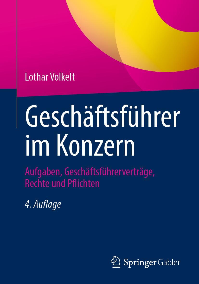 Vorderes Coverbild Geschäftsführer im Konzern