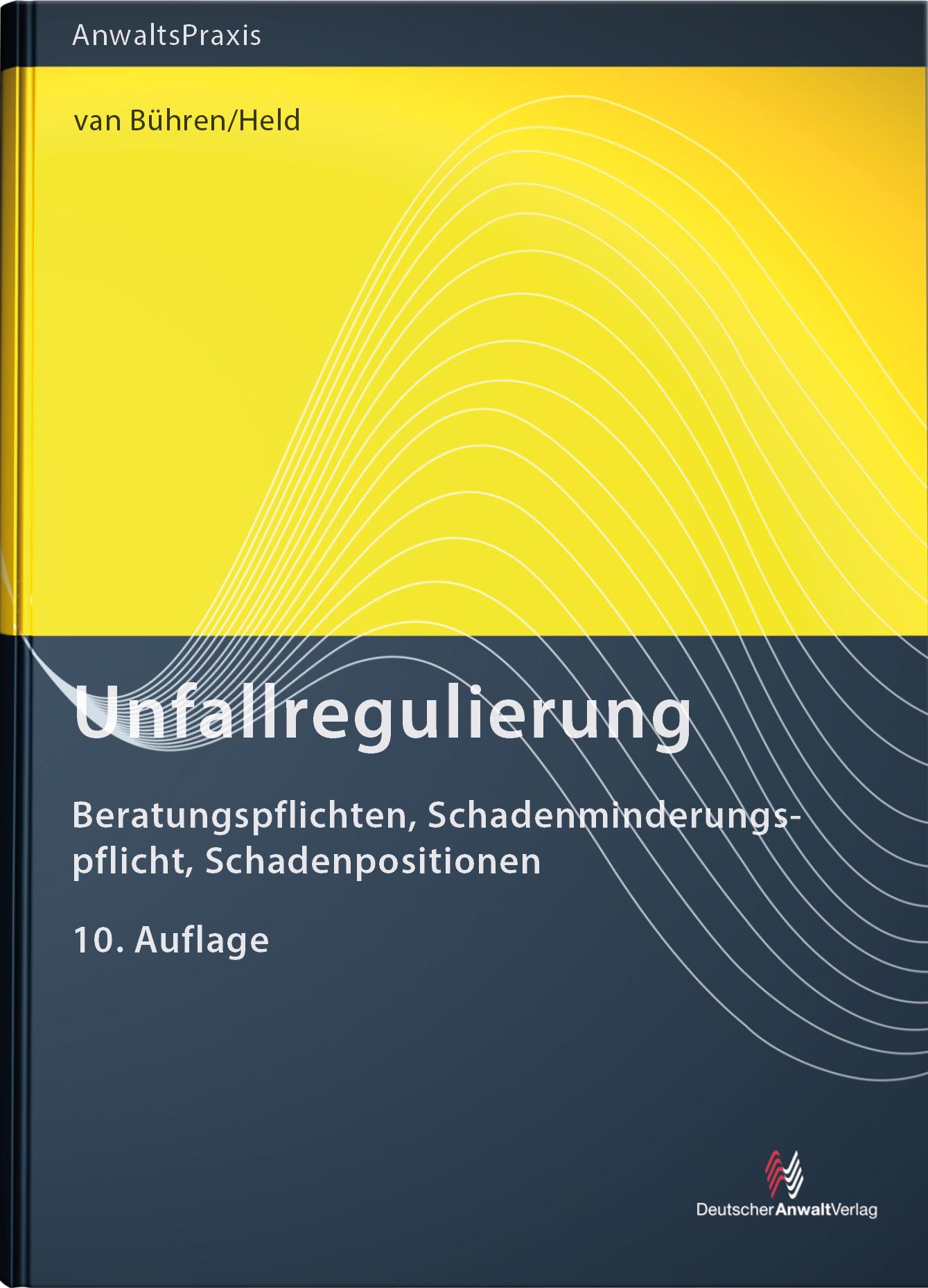 Vorderes Coverbild Unfallregulierung