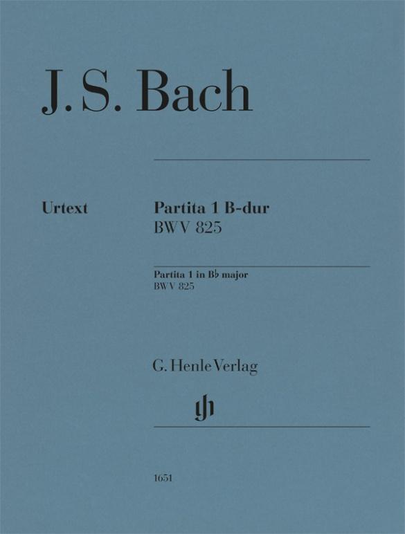 Vorderes Coverbild Johann Sebastian Bach - Partita Nr. 1 B-dur BWV 825