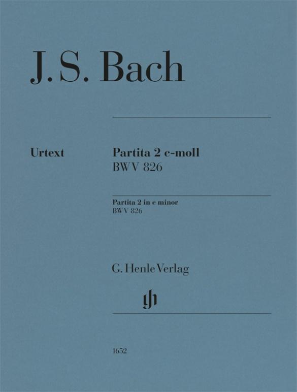 Vorderes Coverbild Johann Sebastian Bach - Partita Nr. 2 c-moll BWV 826