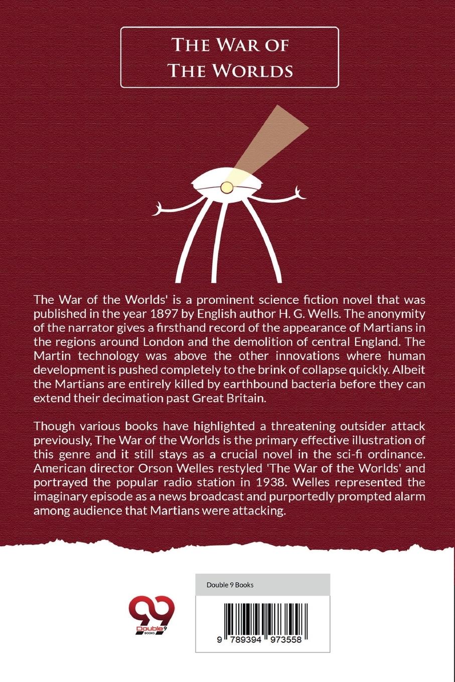 Rückseitencover The War of the Worlds
