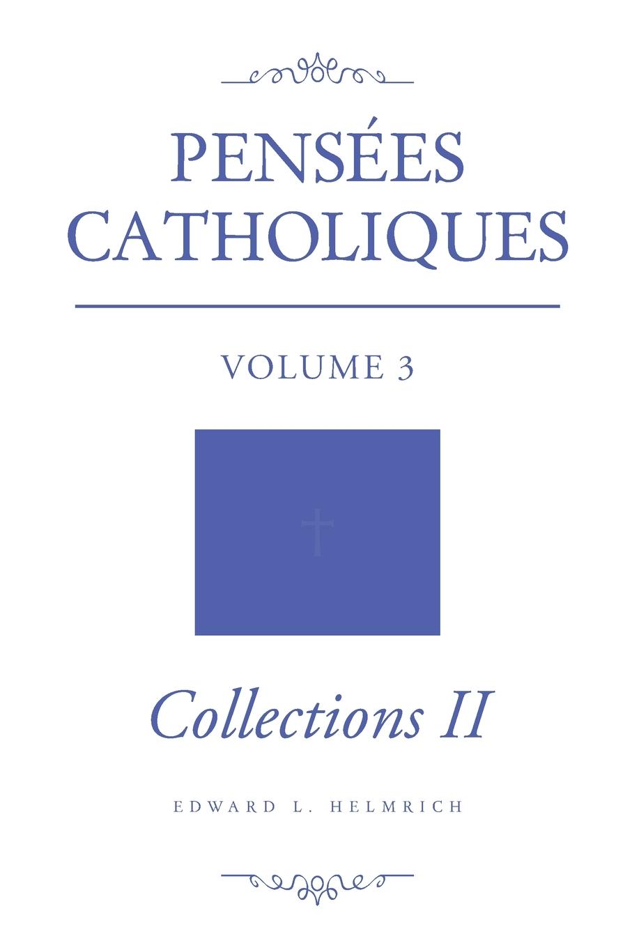 Vorderes Coverbild Pensées Catholiques