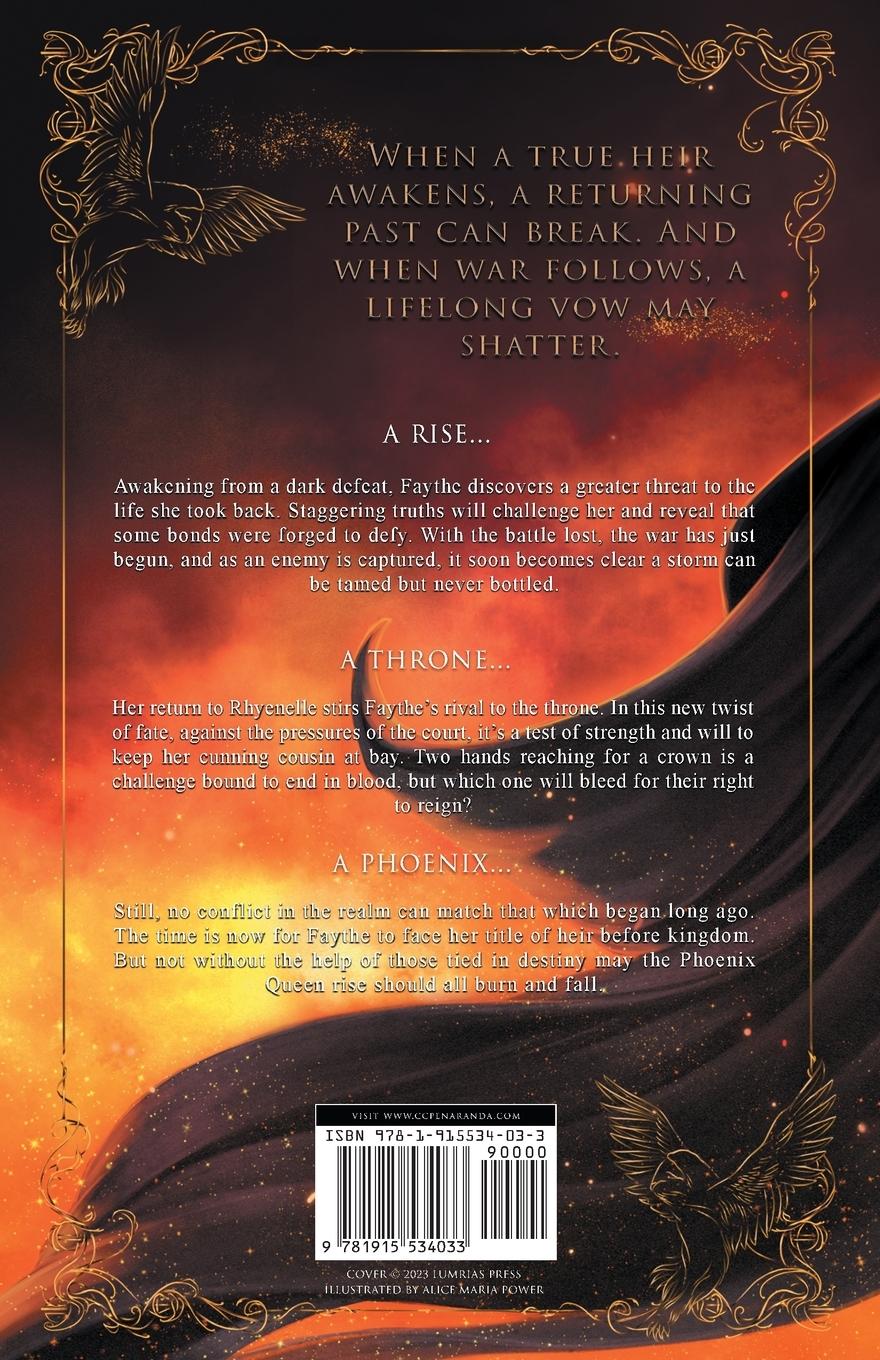 Rückseitencover A Sword from the Embers