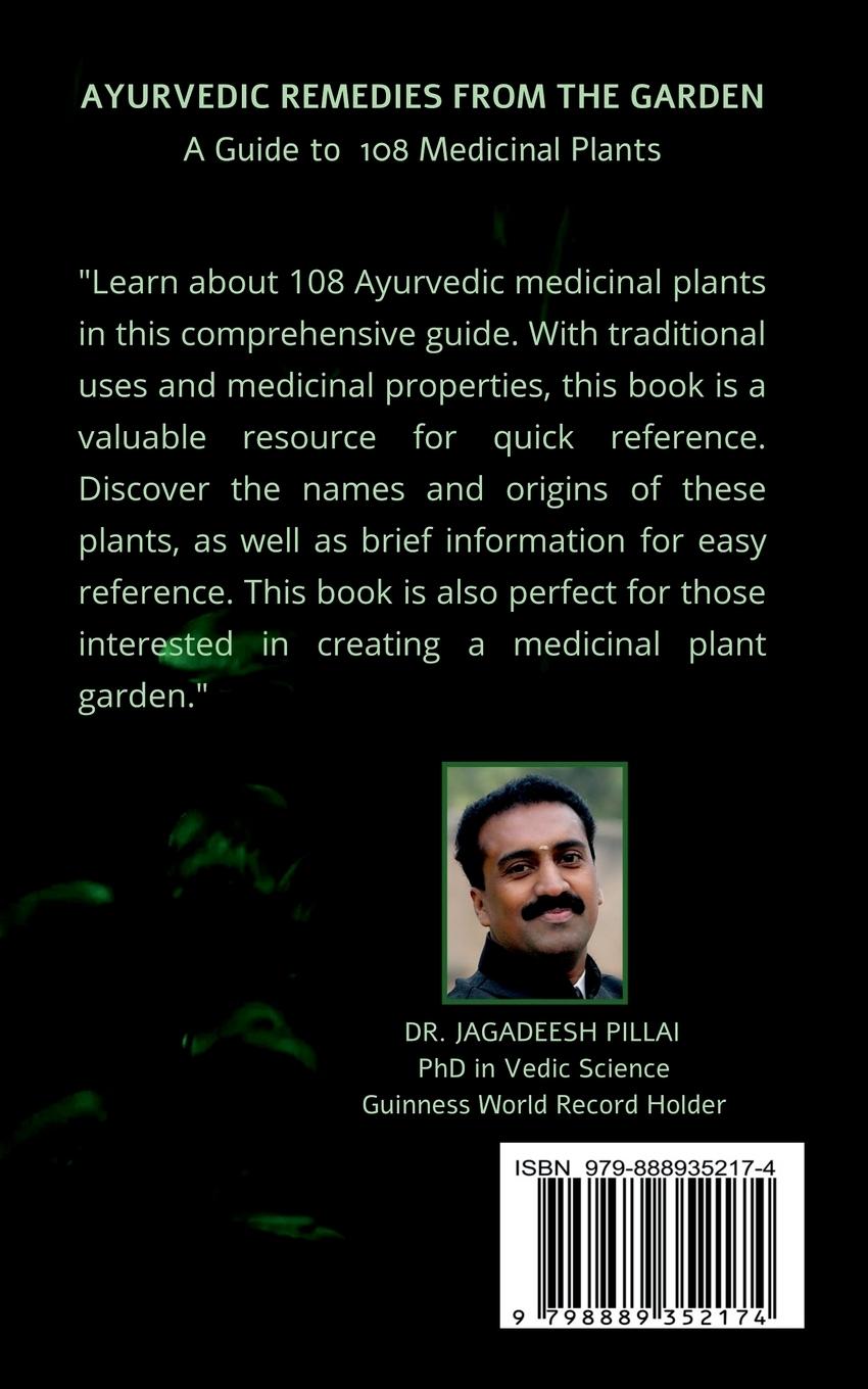 Rückseitencover Ayurvedic Remedies from The Garden