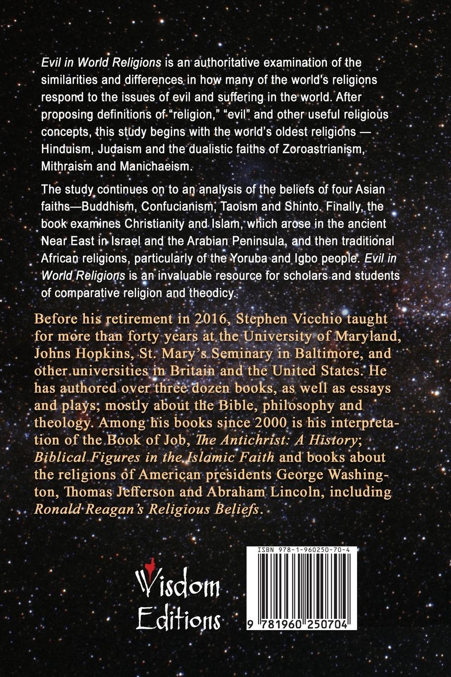 Rückseitencover Evil In World Religions