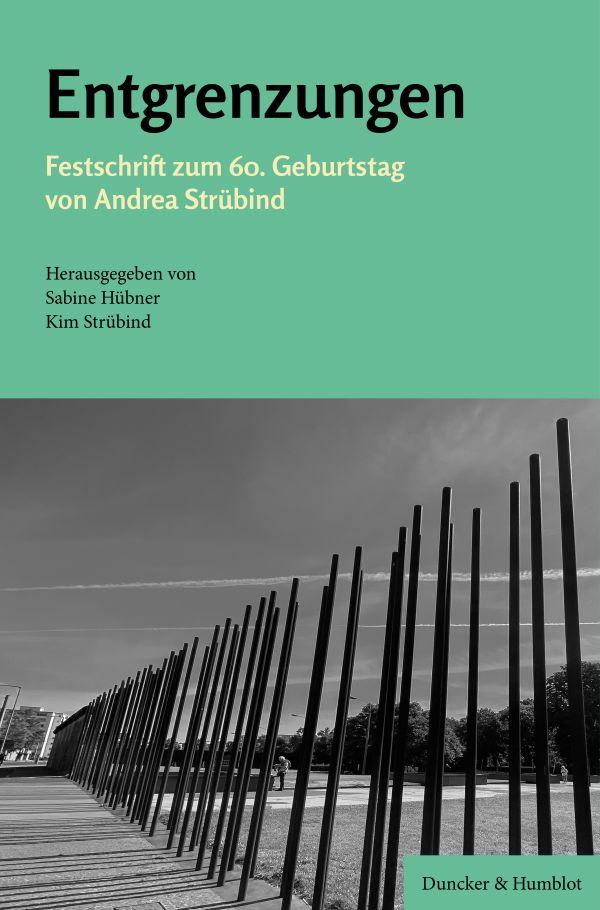 Vorderes Coverbild Entgrenzungen.
