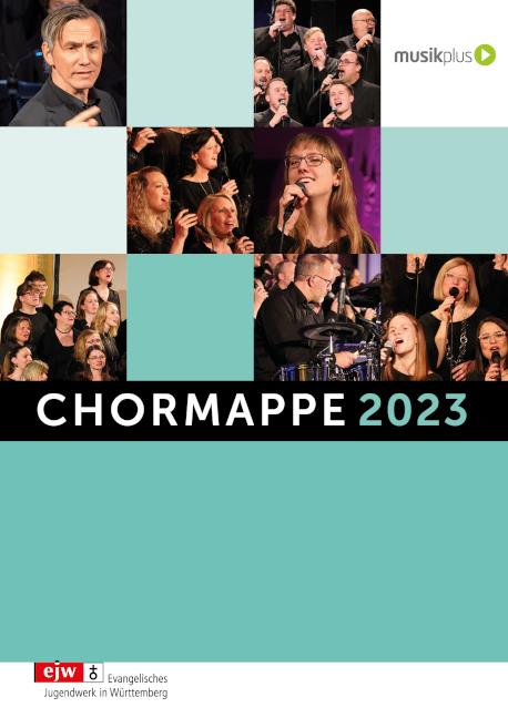 Vorderes Coverbild Chormappe 2023